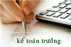 Lớp Kế toán trưởng HCSN K61