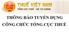 Thông báo về việc phúc khảo kết quả thi tuyển công chức Tổng cục Thuế năm 2020