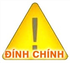 Đính chính tác giả bài viết