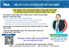 Lớp “Cập Nhật Các Văn Bản Pháp Luật Mới Về Thuế & Phòng Ngừa Rủi Ro Trong Kiểm Tra Thuế”